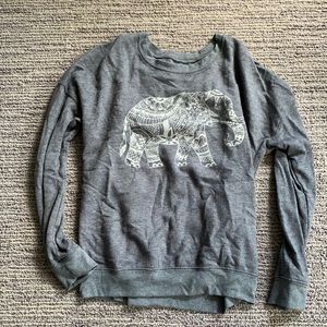 Zoe + Liv Elephant Sweatshirt